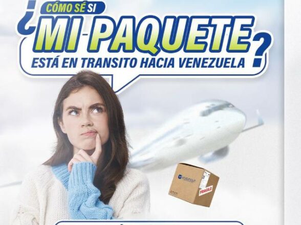 ¿Como se si mi paquete esta en transito a Venezuela?